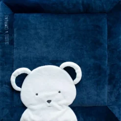 Hot Doudou et Compagnie Tapis de jeu Tapidou ours (100 x 100 cm)