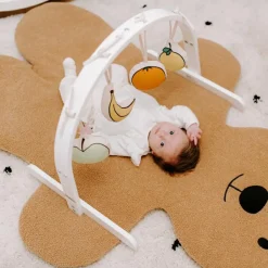 Clearance Childhome Tapis de jeu Teddy bear ours beige (150 x 109 cm)