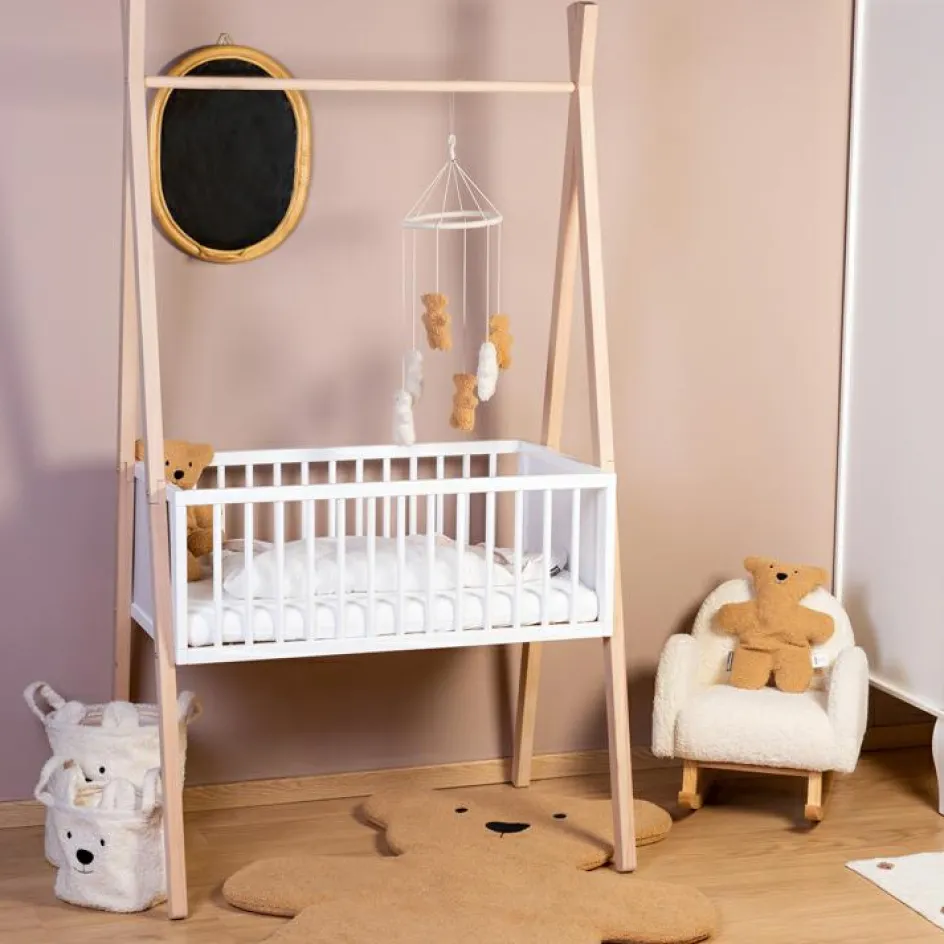 Clearance Childhome Tapis de jeu Teddy bear ours beige (150 x 109 cm)