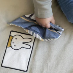 Tapis de parc Miffy fluffy bleu (80 x 100 cm)|Pioupiou et Merveilles Discount