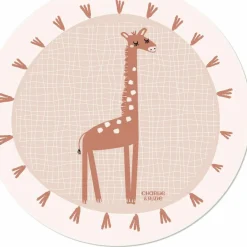New Charlie et Suzie Tapis de protection rond Girafe
