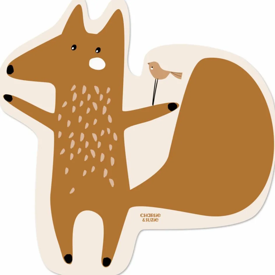 Charlie et Suzie Tapis de sol Edgar le renard