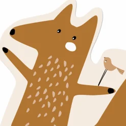 Charlie et Suzie Tapis de sol Edgar le renard