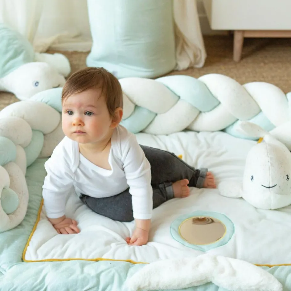 Trois Kilos Sept Tapis d'éveil Au large de Nova (100 x 100 cm)