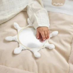 Tapis d'éveil avec arches Ernest, Flo et Oli (80 x 80 cm)|Nattou Discount