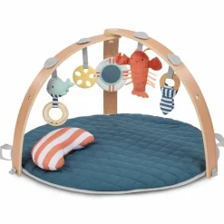Discount Ingenuity Tapis d'éveil réversible Cozy Spot avec arche en bois