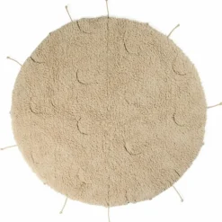 Sale Lorena Canals Tapis en coton lavable Moon Multishape (100 Ø cm)