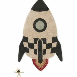 Clearance Lorena Canals Tapis en coton lavable Rocket (85 x 135 cm)