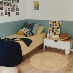 Tapis en coton lavable Solar Multishape (100 Ø cm)|Lorena Canals New