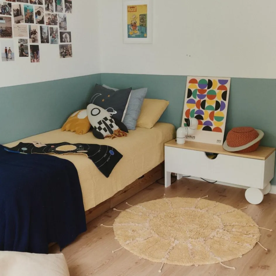 Tapis en coton lavable Solar Multishape (100 Ø cm)|Lorena Canals New