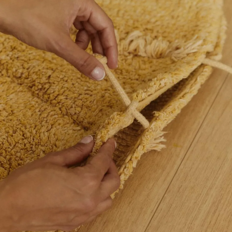 Tapis en coton lavable Solar Multishape (100 Ø cm)|Lorena Canals New