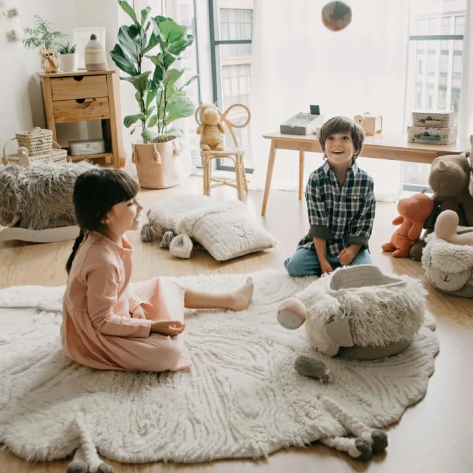 Tapis en laine Pink Nose Sheep (120 x 170 cm)|Lorena Canals Clearance