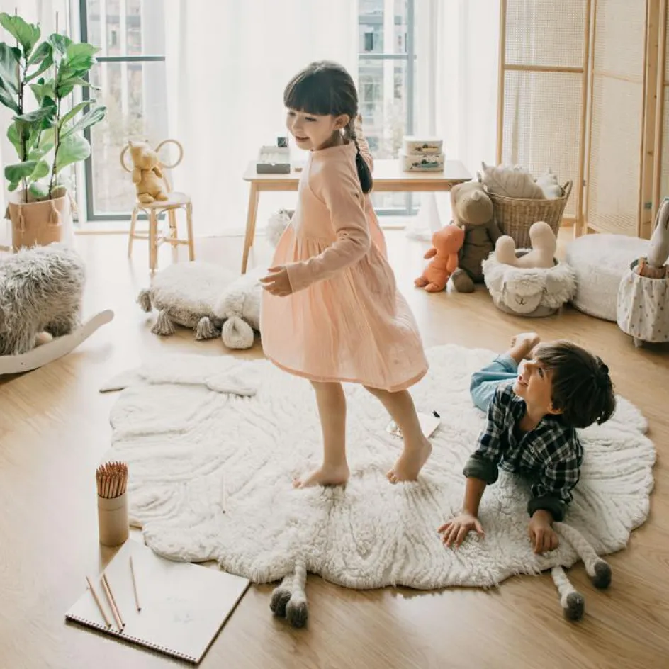 Tapis en laine Pink Nose Sheep (120 x 170 cm)|Lorena Canals Clearance