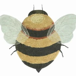 New Lorena Canals Tapis lavable Abeille (115 x 150 cm)