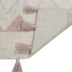 Hot Lorena Canals Tapis lavable azteca naturel vintage nude (120 x 160 cm)