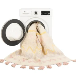 Hot Lorena Canals Tapis lavable azteca naturel vintage nude (120 x 160 cm)