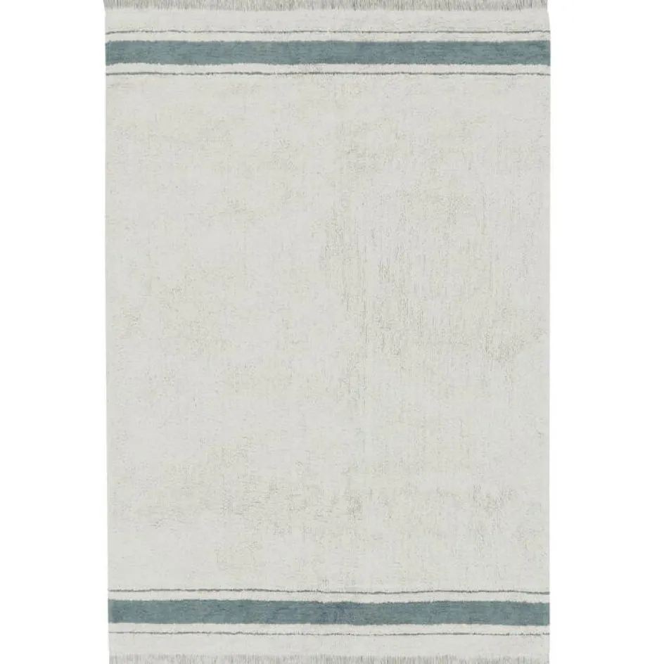 Tapis lavable Gastronome bleu vintage (90 x 130 cm)|Lorena Canals