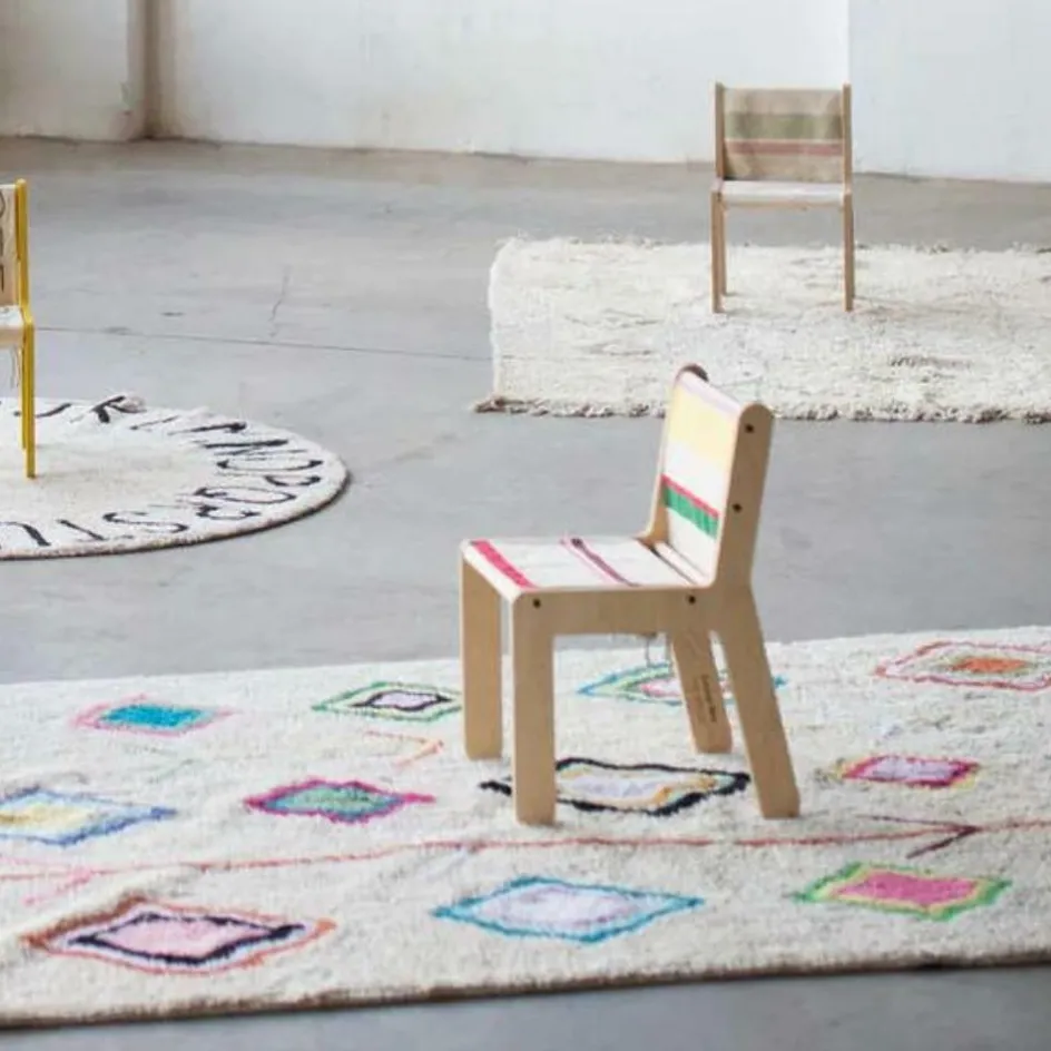 Tapis lavable Kaarol sur fond écru (140 x 200 cm)|Lorena Canals Hot