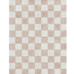 Tapis lavable Kitchen Tiles rose (120 x 160 cm)|Lorena Canals