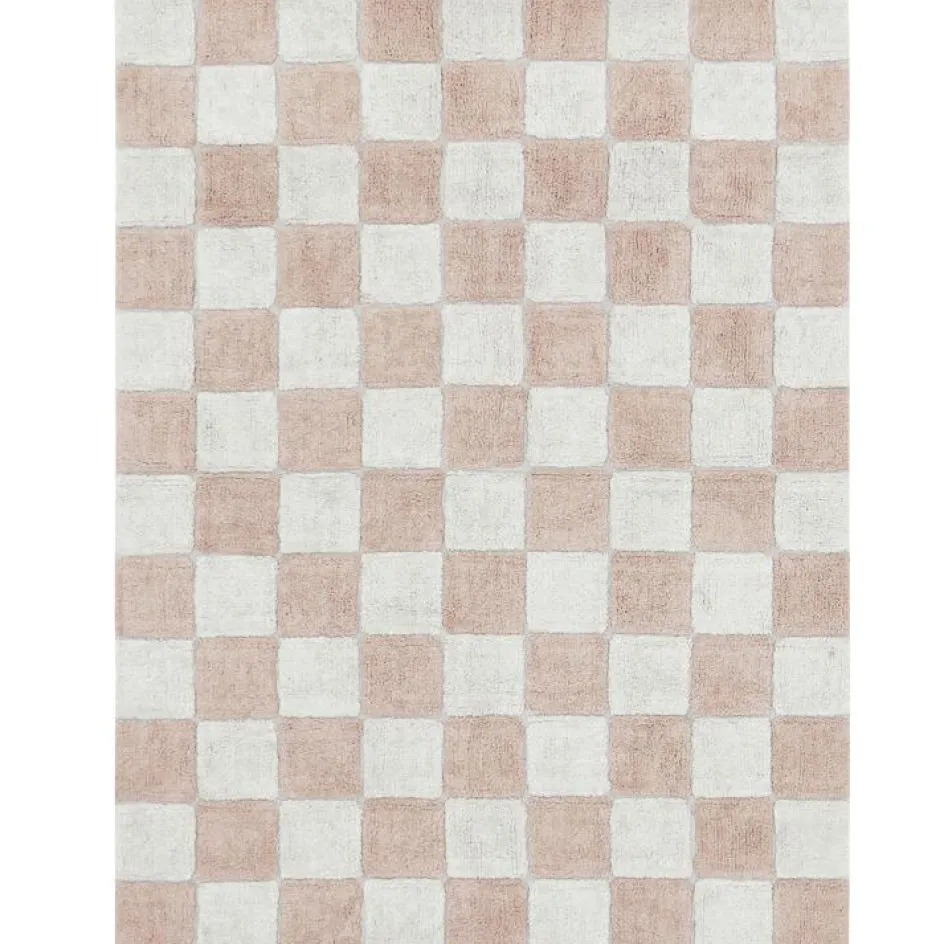 Tapis lavable Kitchen Tiles rose (120 x 160 cm)|Lorena Canals