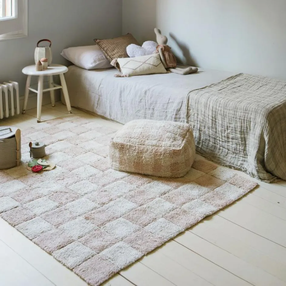 Tapis lavable Kitchen Tiles rose (120 x 160 cm)|Lorena Canals