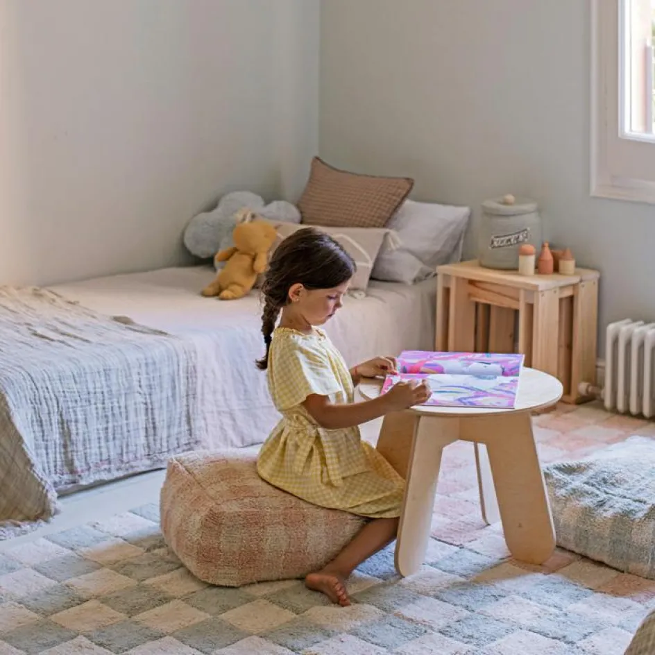 Tapis lavable Kitchen Tiles rose (120 x 160 cm)|Lorena Canals