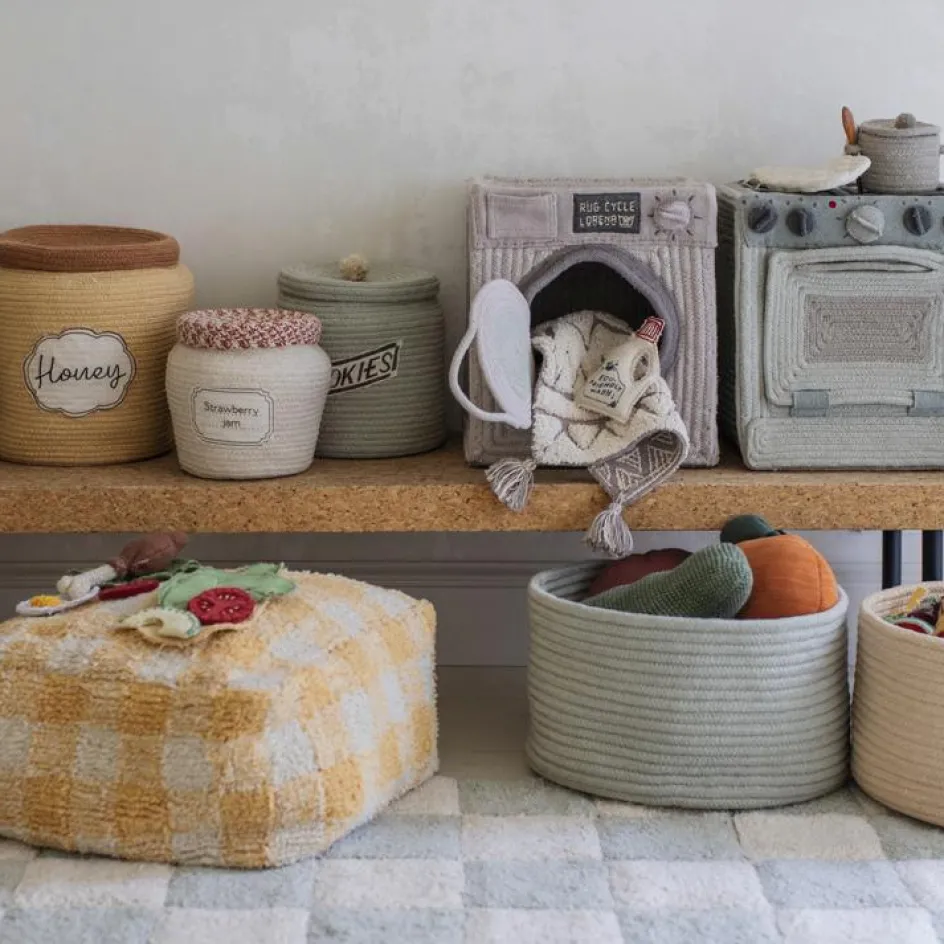 Lorena Canals Tapis lavable Kitchen Tiles bleu-vert (120 x 160 cm)