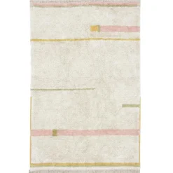 Tapis lavable Lanes vintage nude (90 x 130 cm)|Lorena Canals Hot