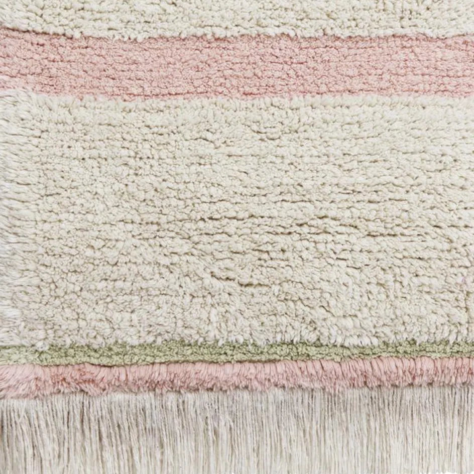 Tapis lavable Lanes vintage nude (90 x 130 cm)|Lorena Canals Hot