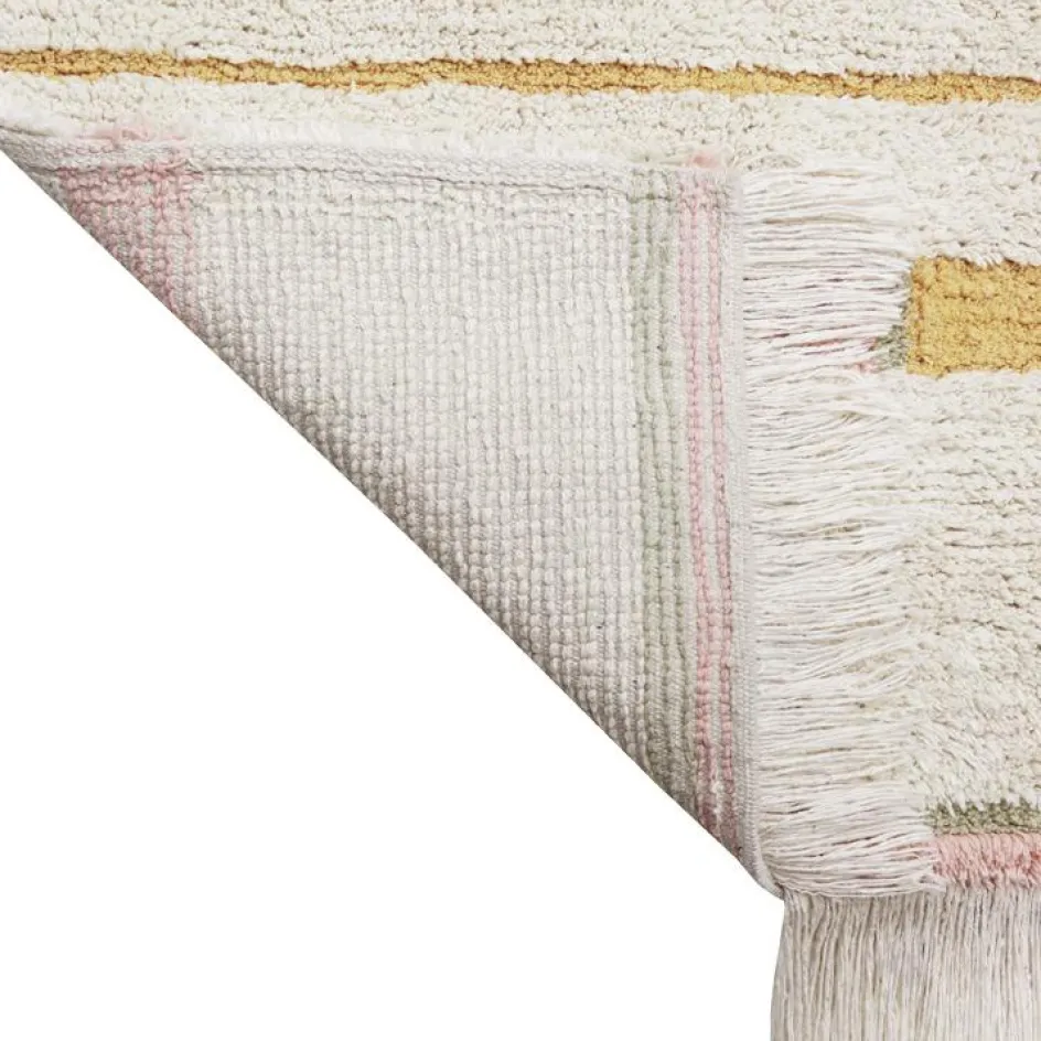 Tapis lavable Lanes vintage nude (90 x 130 cm)|Lorena Canals Hot