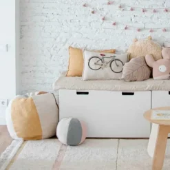 Tapis lavable Lanes vintage nude (90 x 130 cm)|Lorena Canals Hot