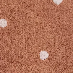 Lorena Canals Tapis lavable Mini Dot Chestnut (100 x 150 cm)
