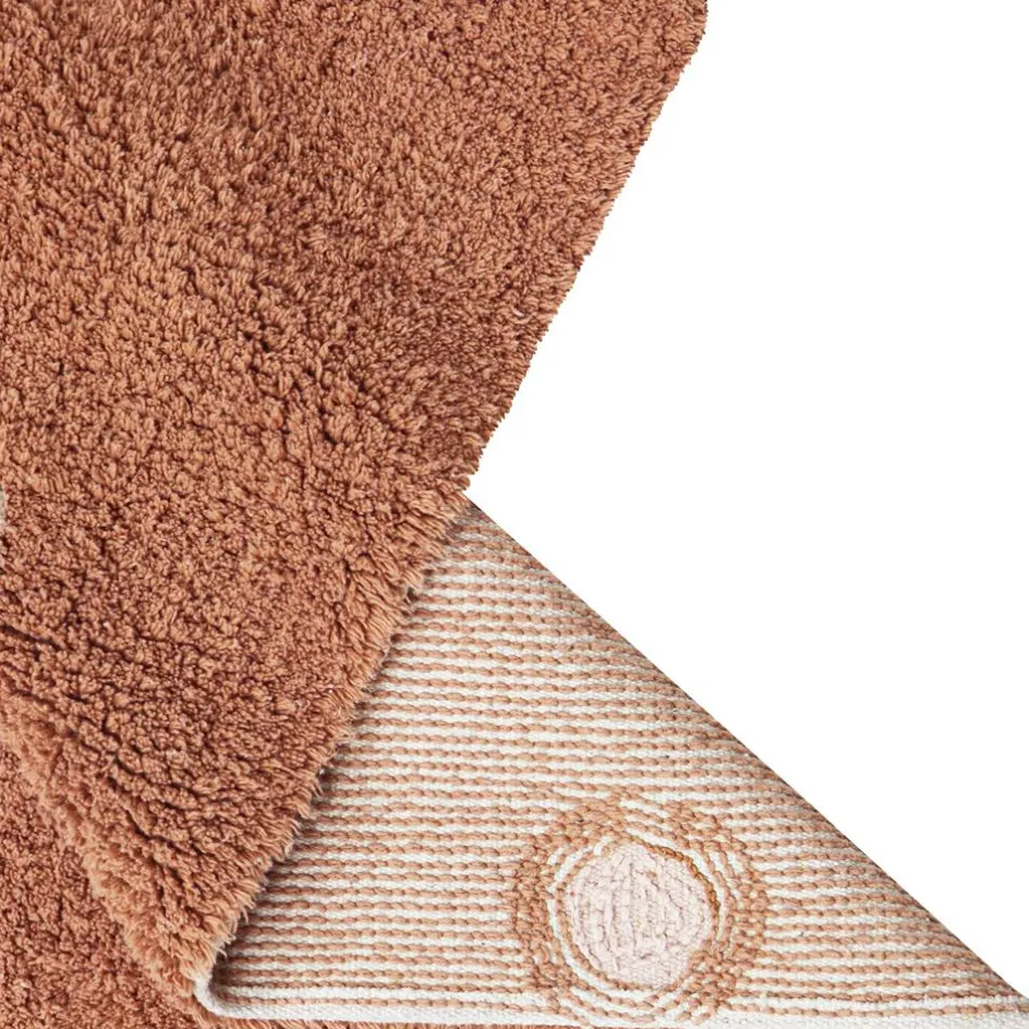 Lorena Canals Tapis lavable Mini Dot Chestnut (100 x 150 cm)