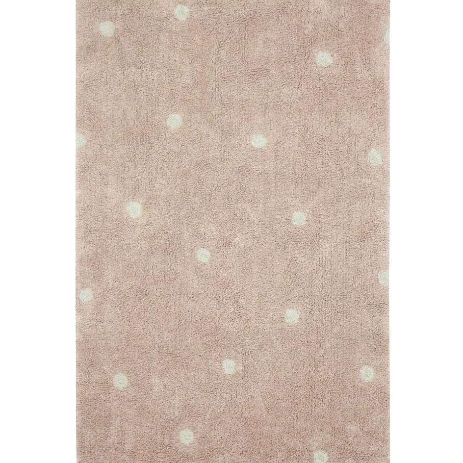 Tapis lavable Mini Dot Rose (100 x 150 cm)|Lorena Canals
