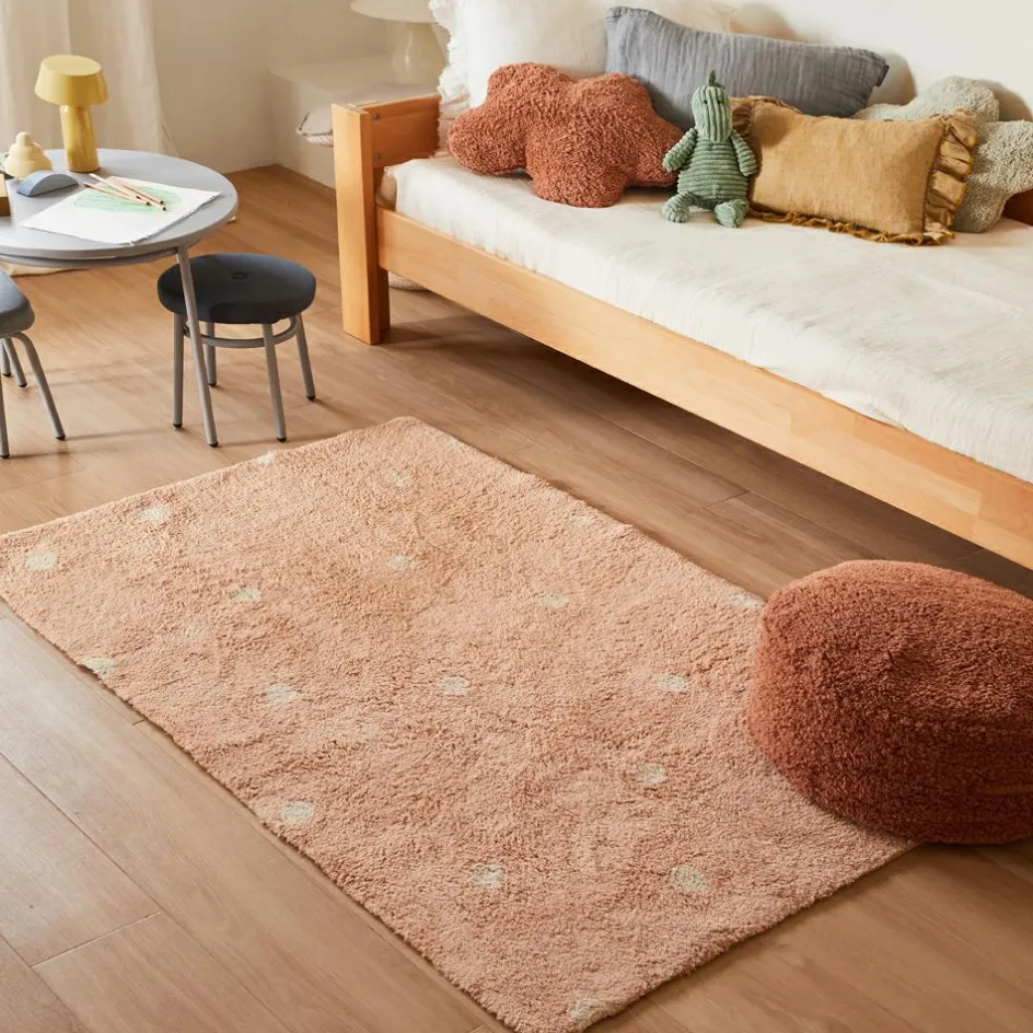 Tapis lavable Mini Dot Rose (100 x 150 cm)|Lorena Canals