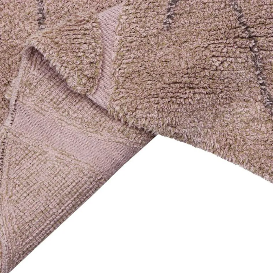 Hot Lorena Canals Tapis lavable Monstera Vintage Nude (180 x 120 cm)