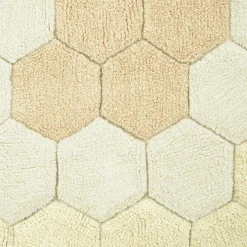 Tapis lavable rond Honeycomb Golden (140 cm)|Lorena Canals Discount
