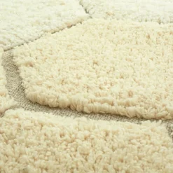 Tapis lavable rond Honeycomb Golden (140 cm)|Lorena Canals Discount