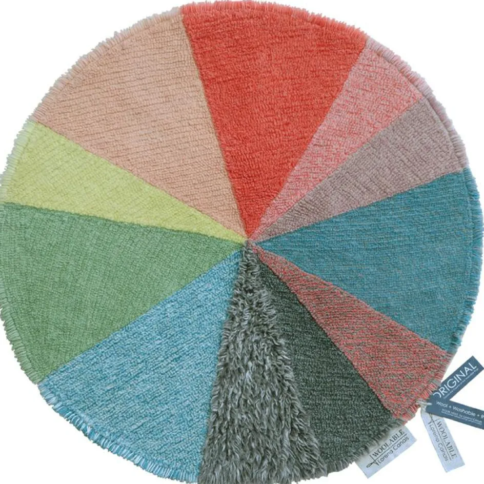 Tapis lavable rond Pie Chart Donna Wilson (120 cm)|Lorena Canals Sale