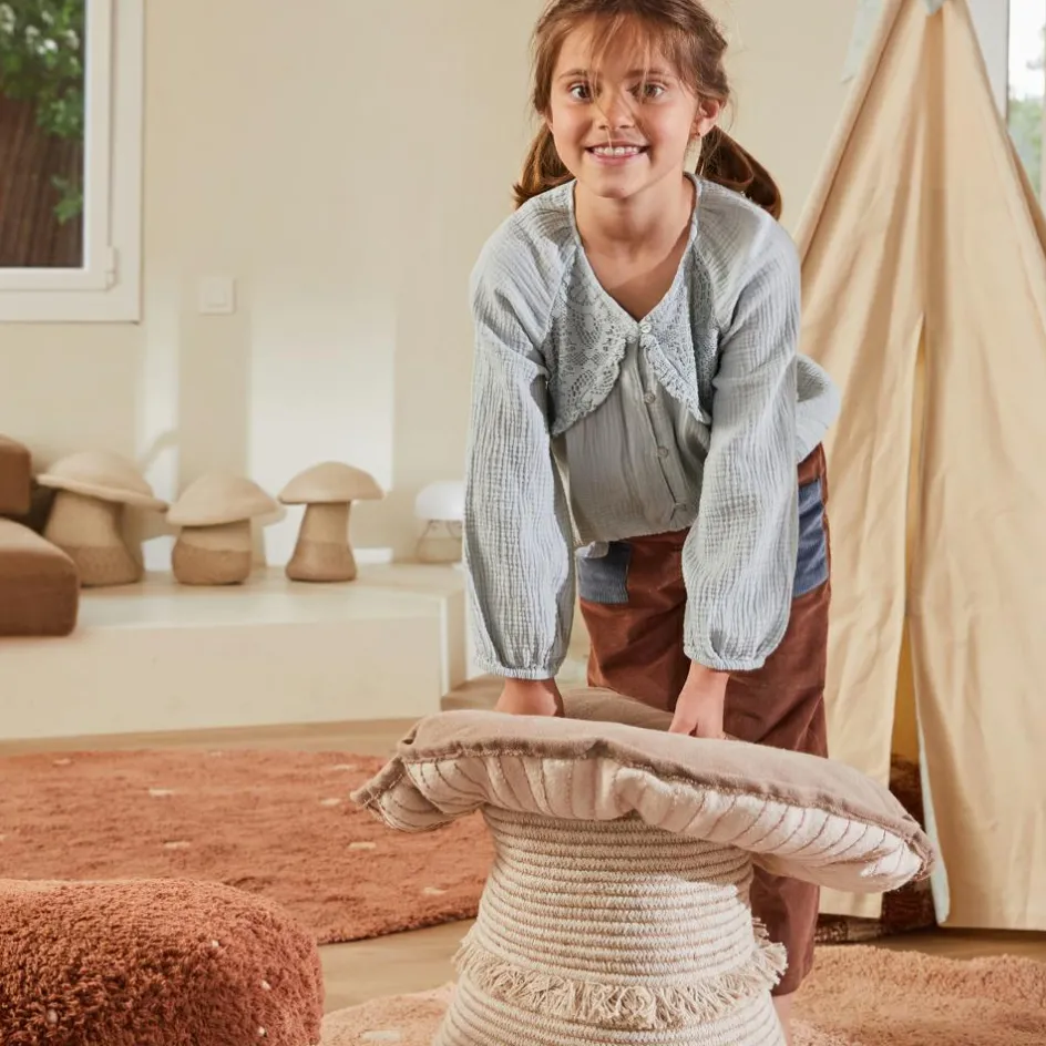 Tapis lavable Round Dot Rose (140 cm)|Lorena Canals Clearance