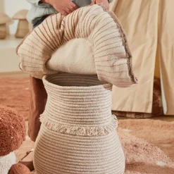 Tapis lavable Round Dot Rose (140 cm)|Lorena Canals Clearance