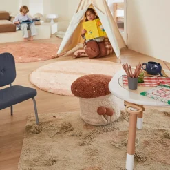 Tapis lavable Round Dot Rose (140 cm)|Lorena Canals Clearance