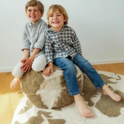 Tapis lavable RugCycled Carte du monde|Lorena Canals