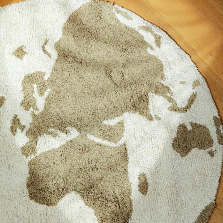 Tapis lavable RugCycled Carte du monde|Lorena Canals