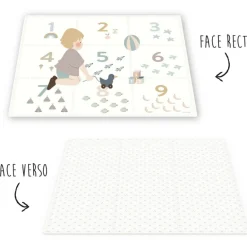 Sale Play&Go Tapis puzzle 3 en 1 Tiloo Numbers (180 x 180 cm)