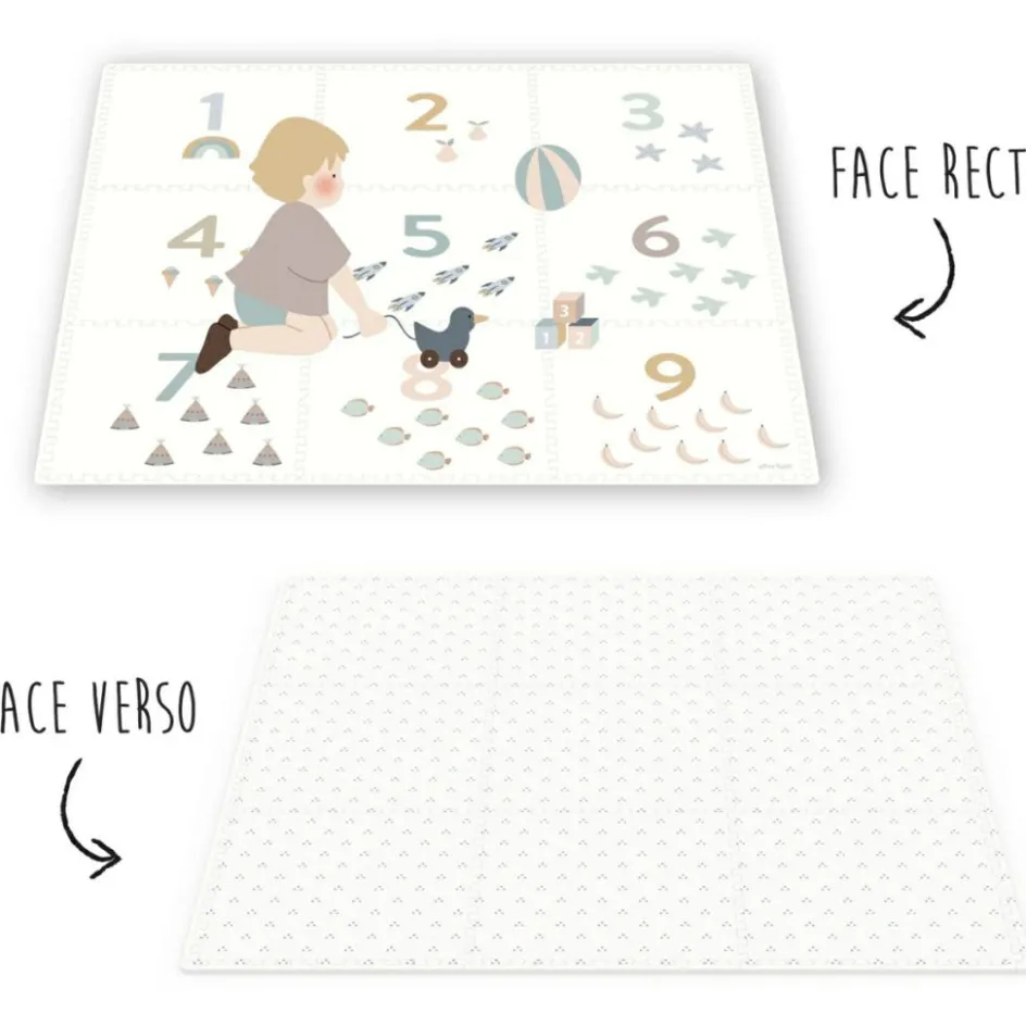 Sale Play&Go Tapis puzzle 3 en 1 Tiloo Numbers (180 x 180 cm)