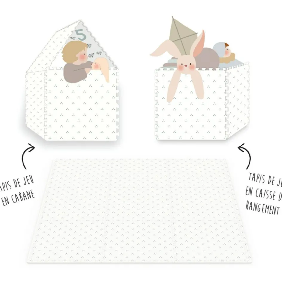 Sale Play&Go Tapis puzzle 3 en 1 Tiloo Numbers (180 x 180 cm)