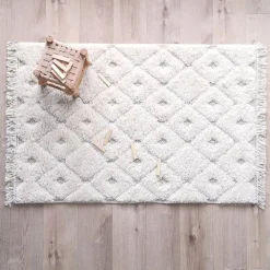 Hot Nattiot Tapis rectangulaire écru Homy (120 x 170 cm)