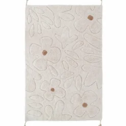 Tapis rectangulaire Gentle Flora (120 x 180 cm)|Nattiot New