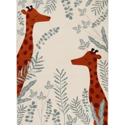 New Nattiot Tapis rectangulaire girafe Nisü (120 x 170 cm)